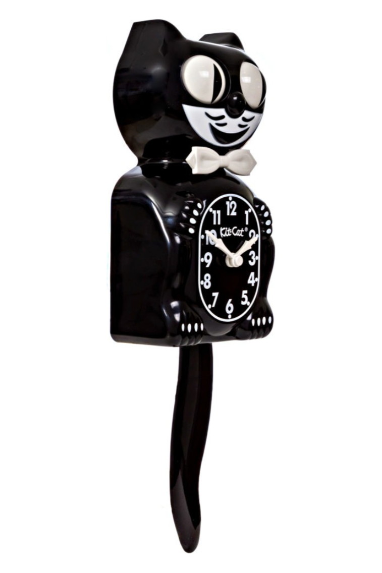 Classic Black Kit Cat Clock (Felix)