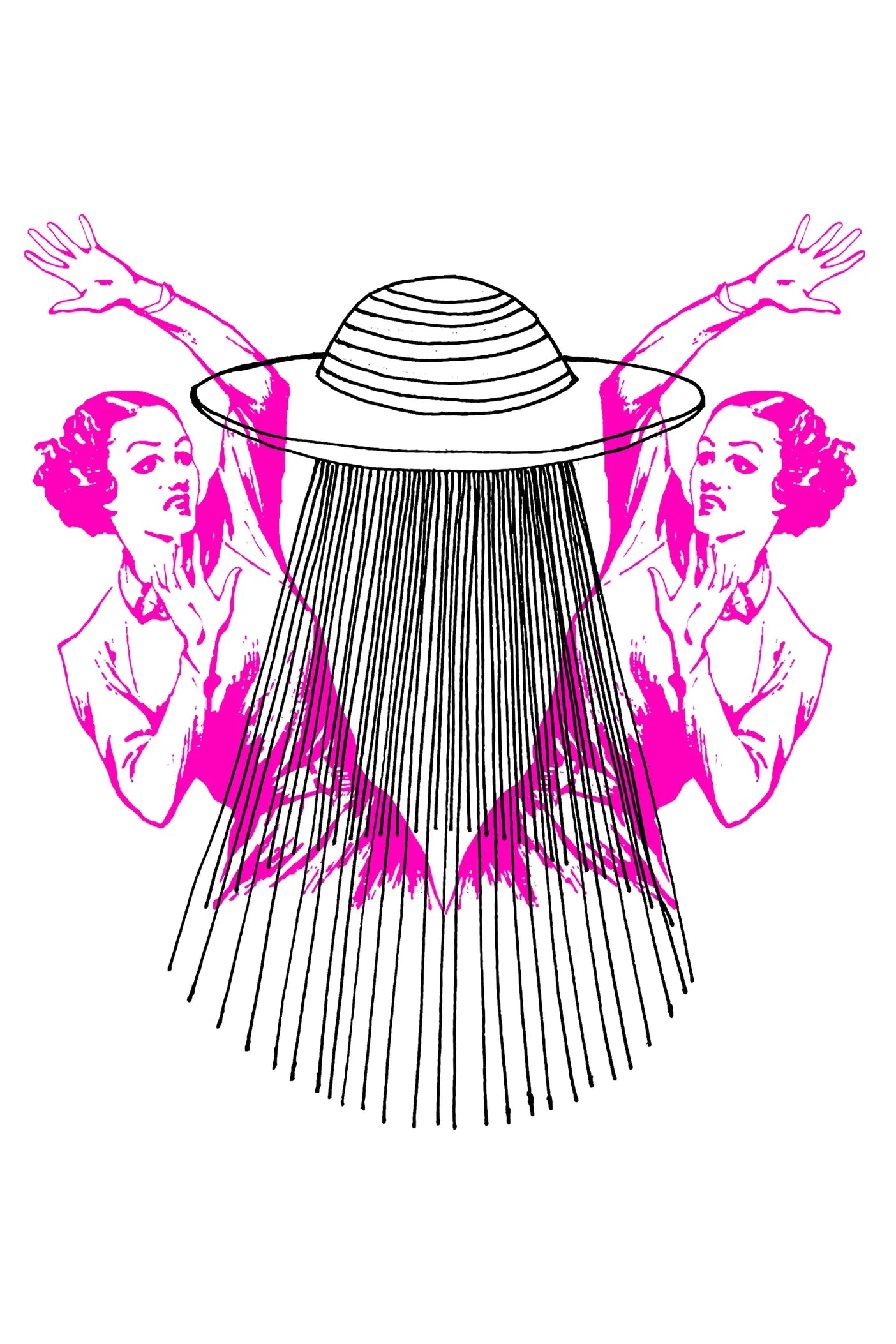 UFO Women's Muscle Tee T-Shirt