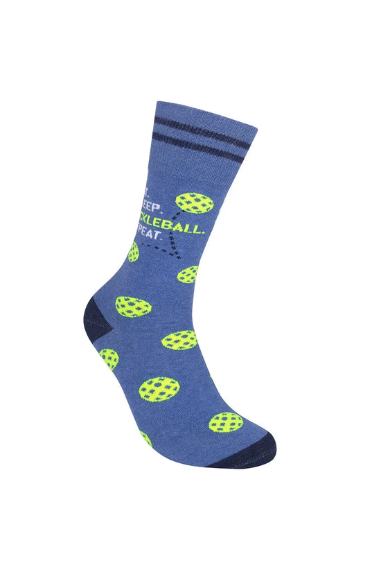 Eat Sleep Pickleball Unisex Cotton Socks