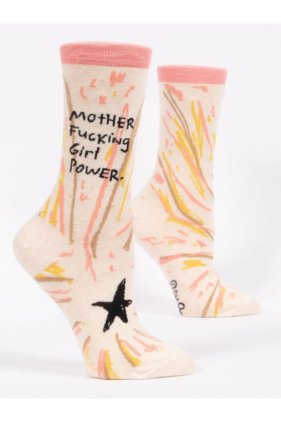 Motherfucking Girl Power Women's Socks