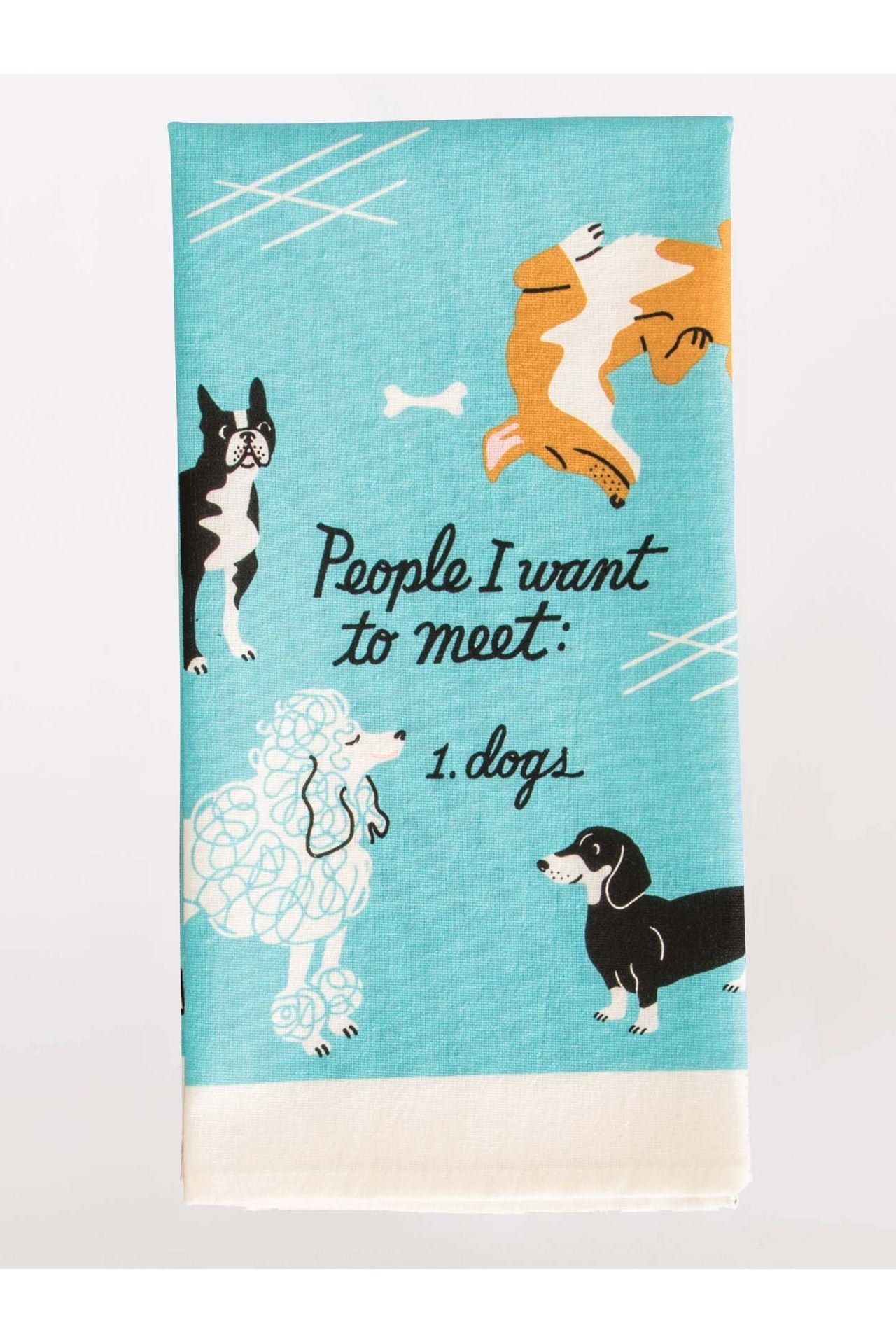 People To Meet: Dogs Dish Towel