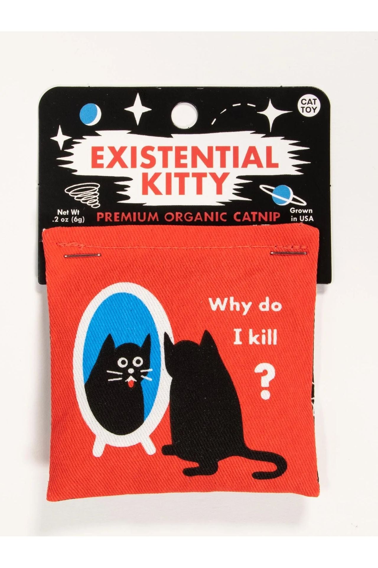 Existential Kitty Catnip Cat Toy