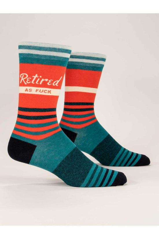 Retired As Fuck Men's Socks