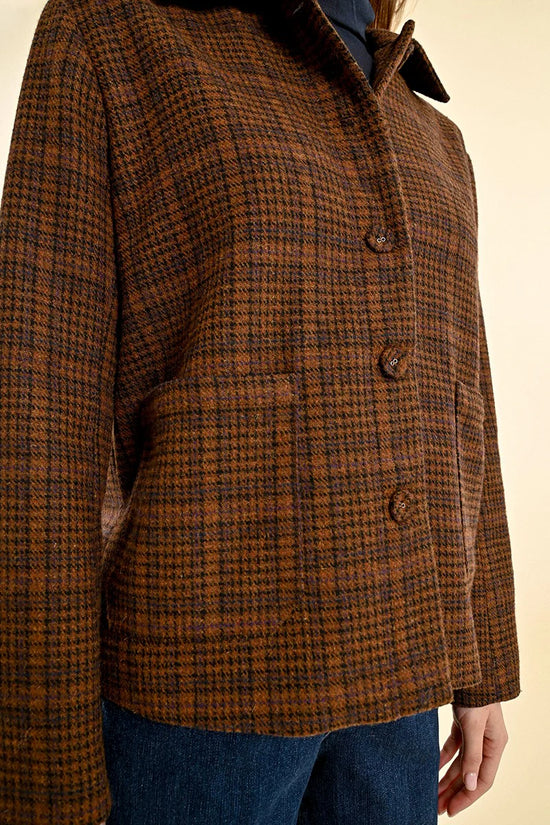 Checkmate Button Front Jacket