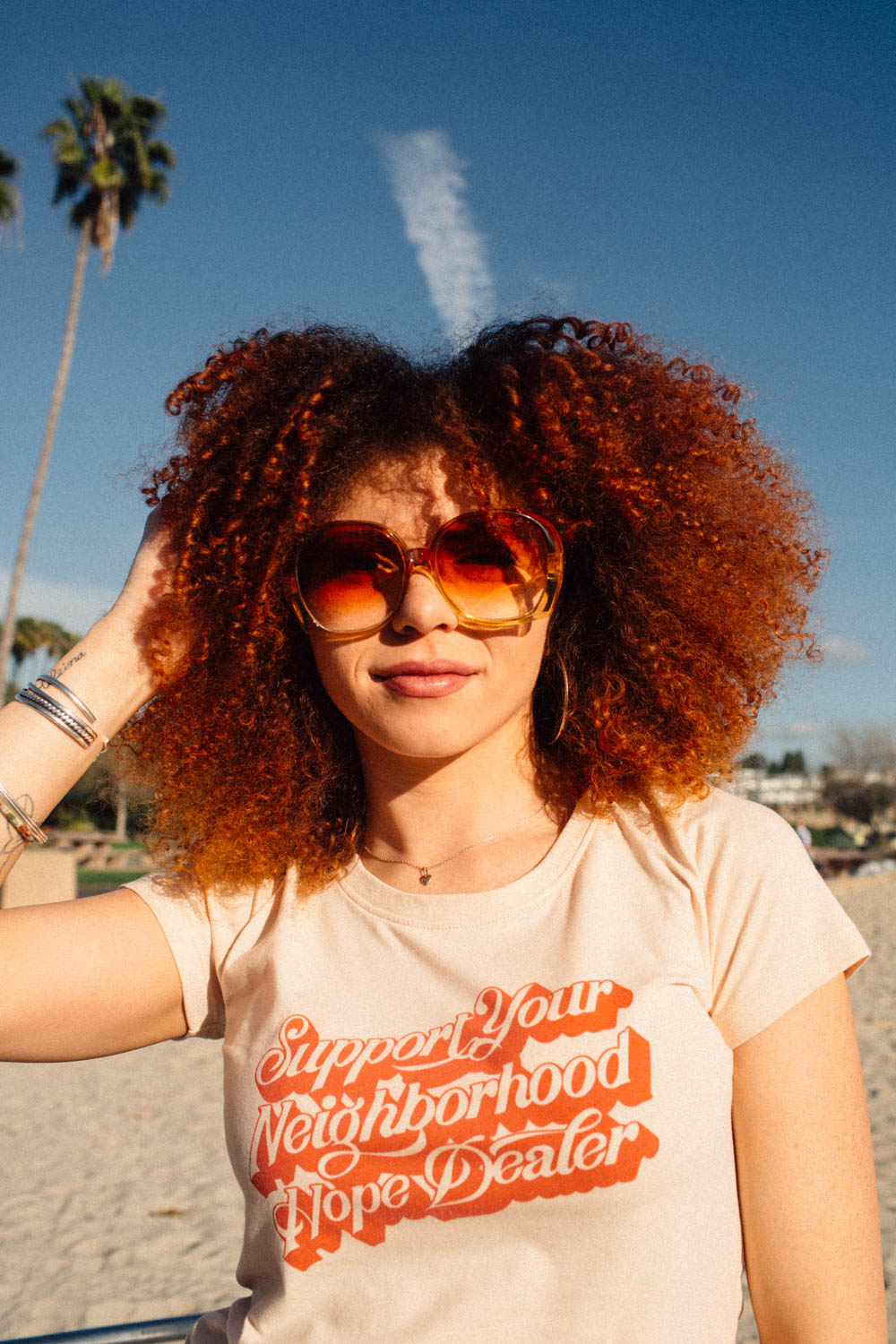 Support Your Neighborhood Hope Dealer Graphic T-Shirt