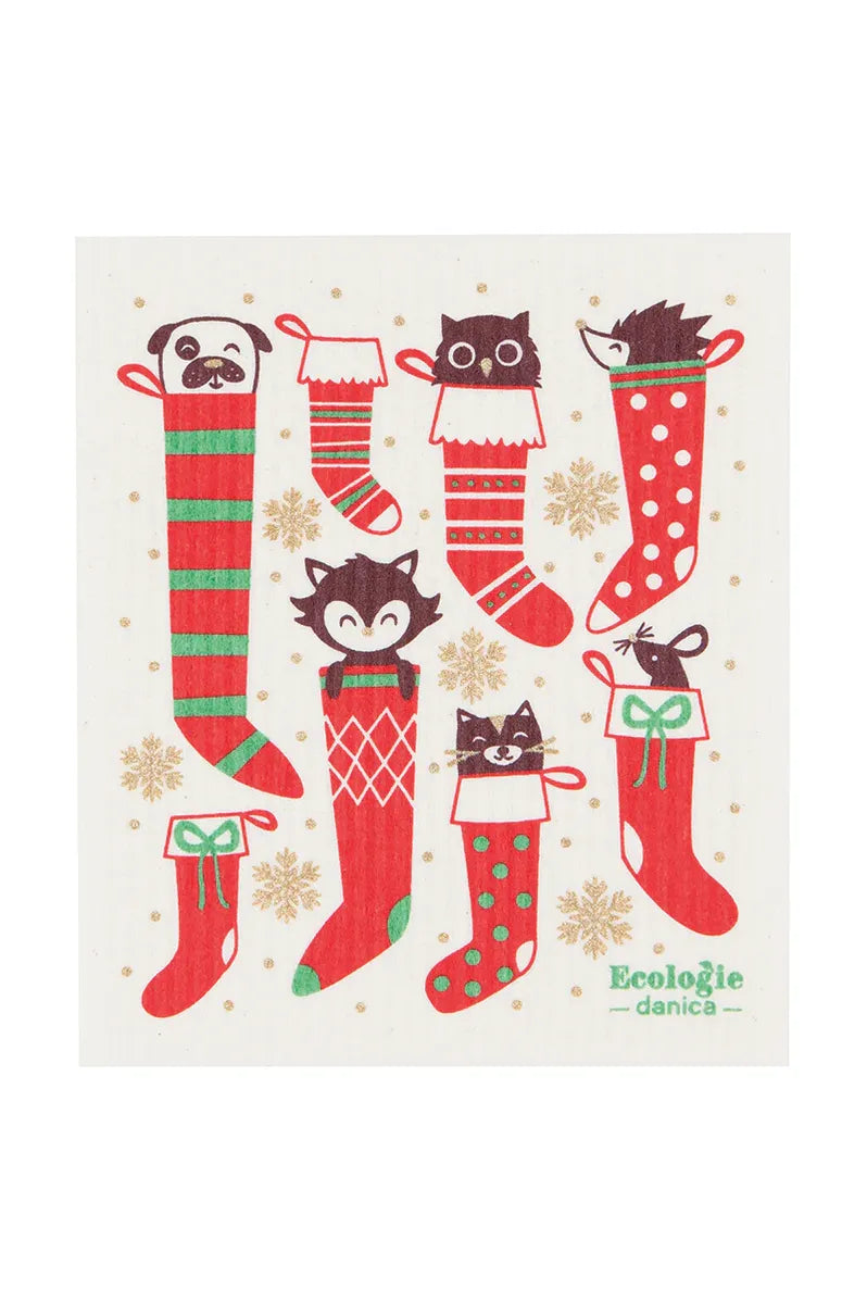 Ecologie Animal Stockings Swedish Dishcloth