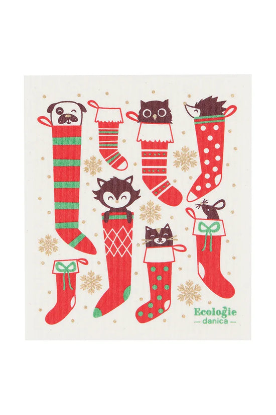 Ecologie Animal Stockings Swedish Dishcloth