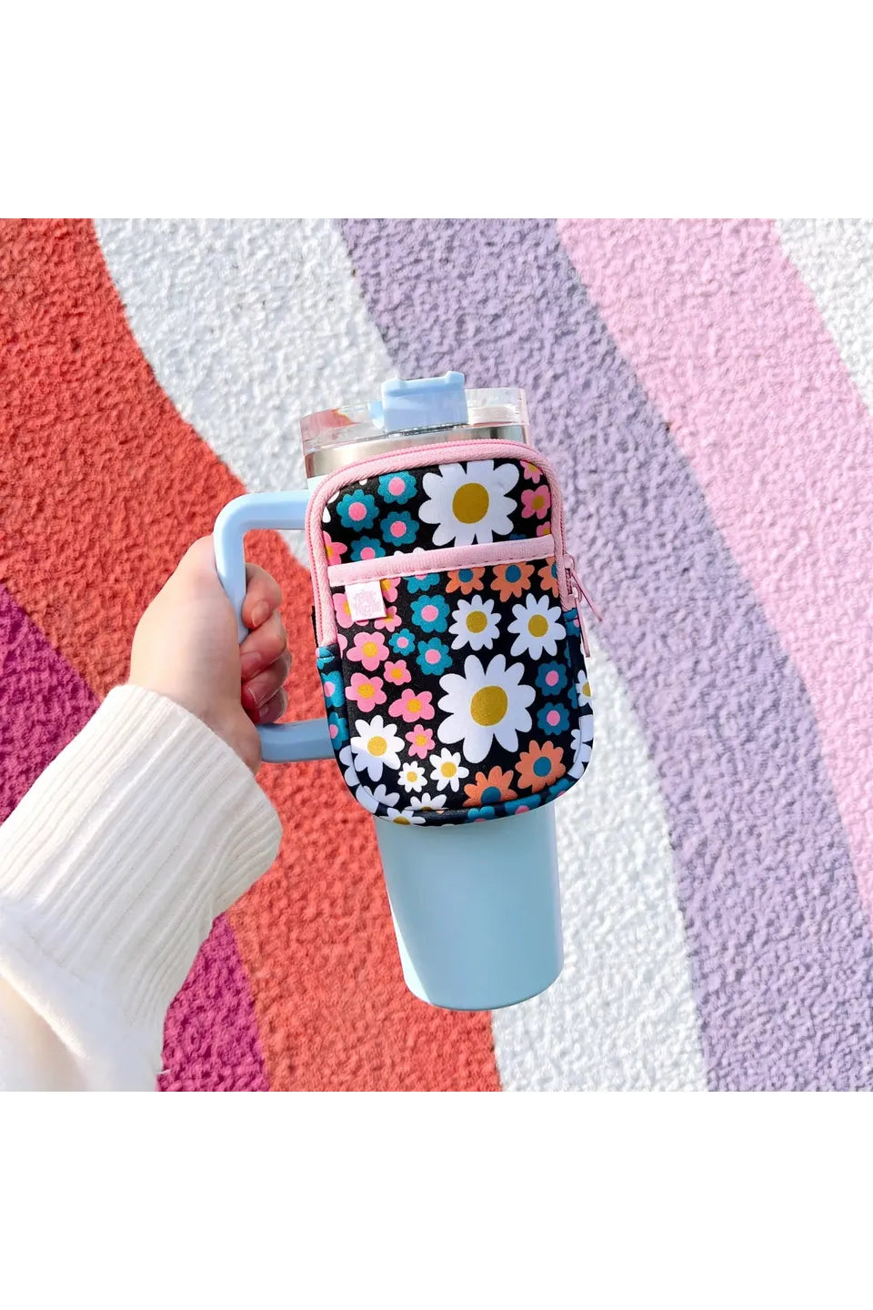 Darling Daisy Water Bottle Backpack