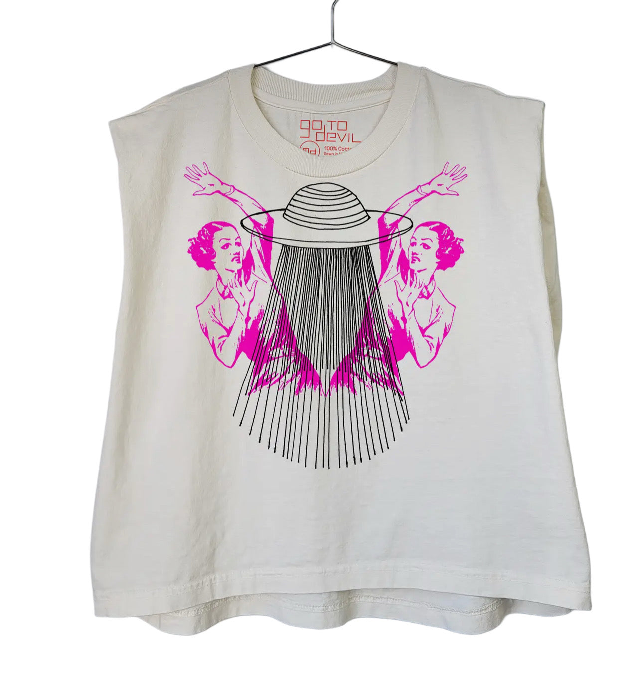 UFO Women's Muscle Tee T-Shirt