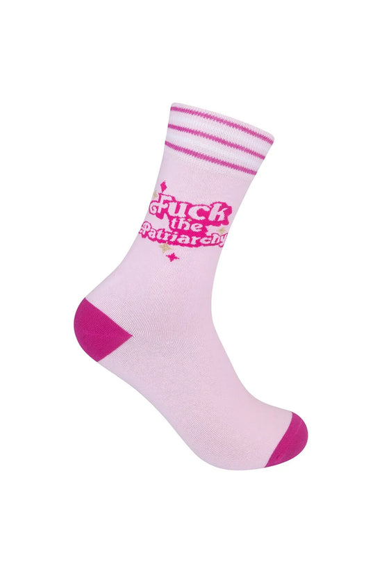 Fuck the Patriarchy Unisex Cotton Socks