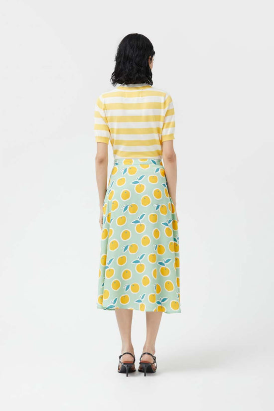 Limoncello Afternoon Midi Skirt