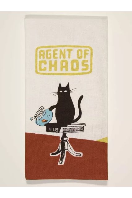 Agent Of Chaos Dish Towel