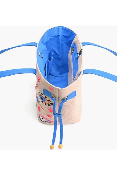 Evil Eye Mystic Gaze Tote Bag Purse