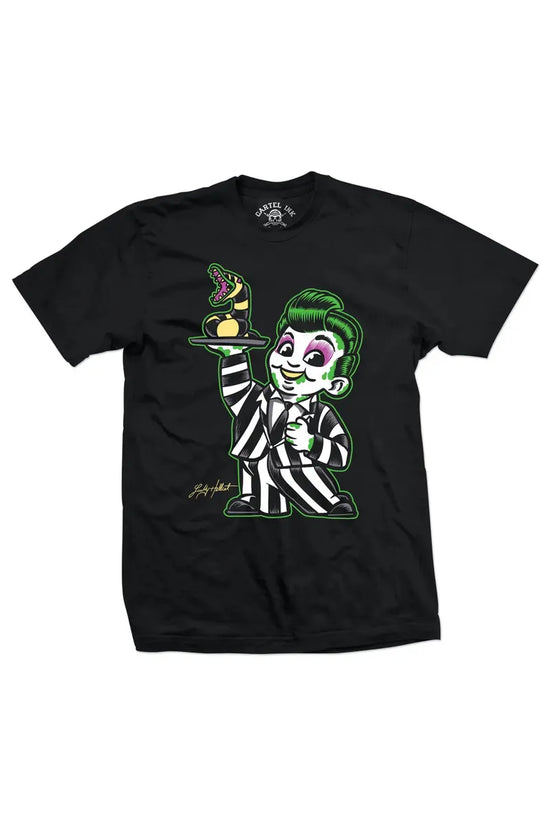 Lucky Hellcat Bob Beetle Horror Graphic T-Shirt