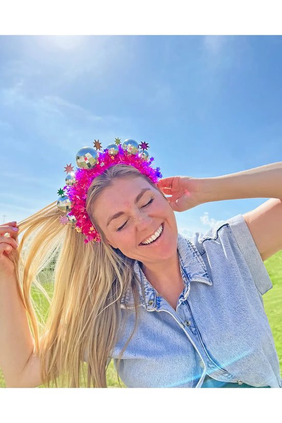 Let It Shine Disco Novelty Headband