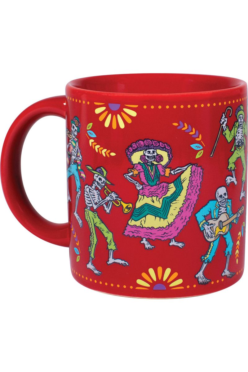 Day of the Dead Heat Changing Ceramic Mug