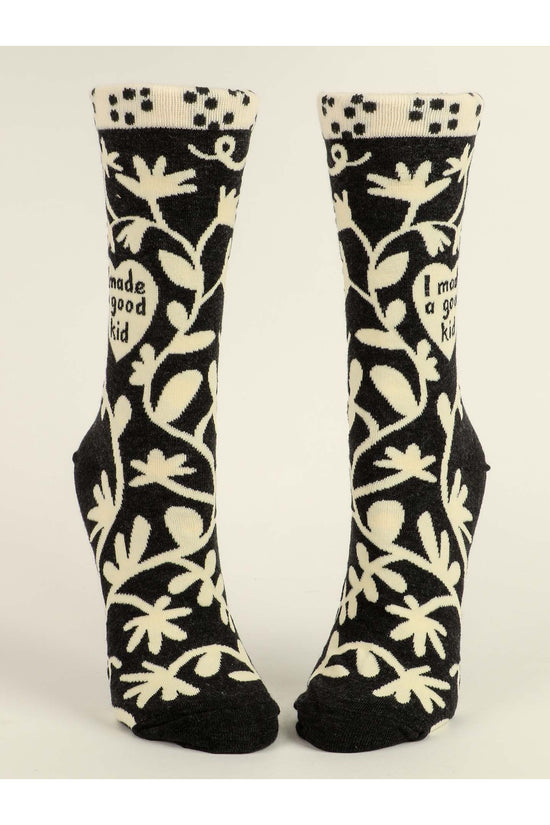 I Made A Good Kid Women's Socks