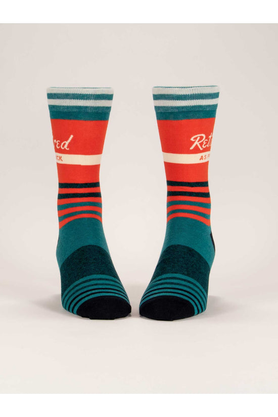 Retired As Fuck Men's Socks