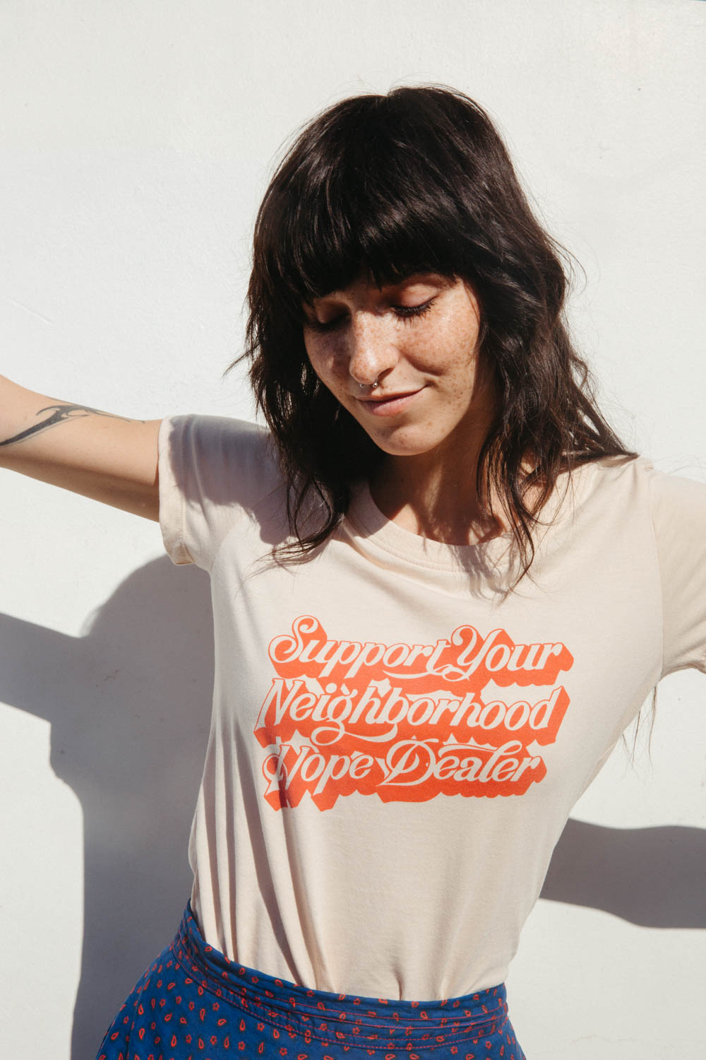 Support Your Neighborhood Hope Dealer Graphic T-Shirt