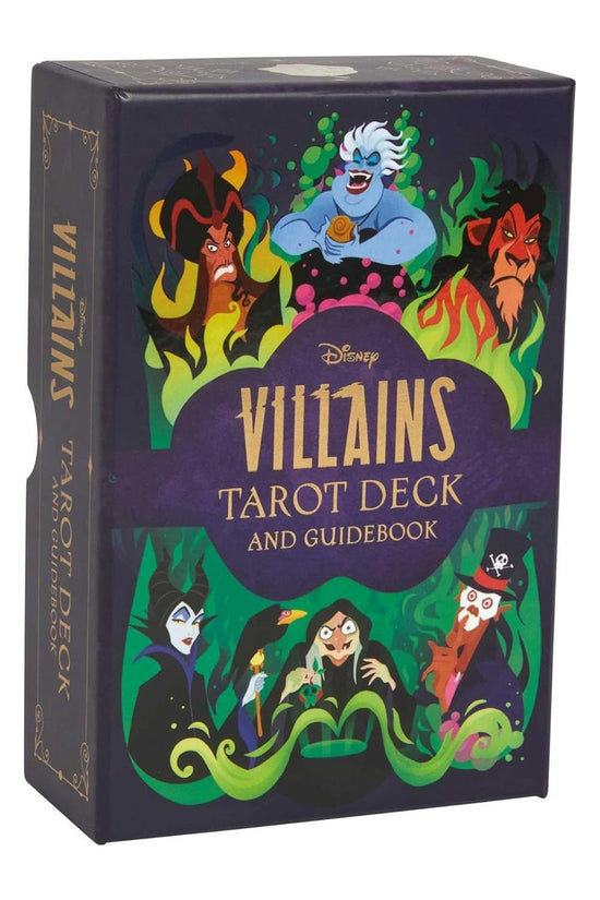 Disney Villans Tarot Deck & Guidebook