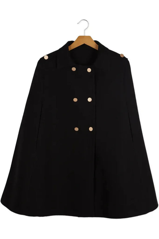 Eloise 2.0 Black Fall Winter Cape