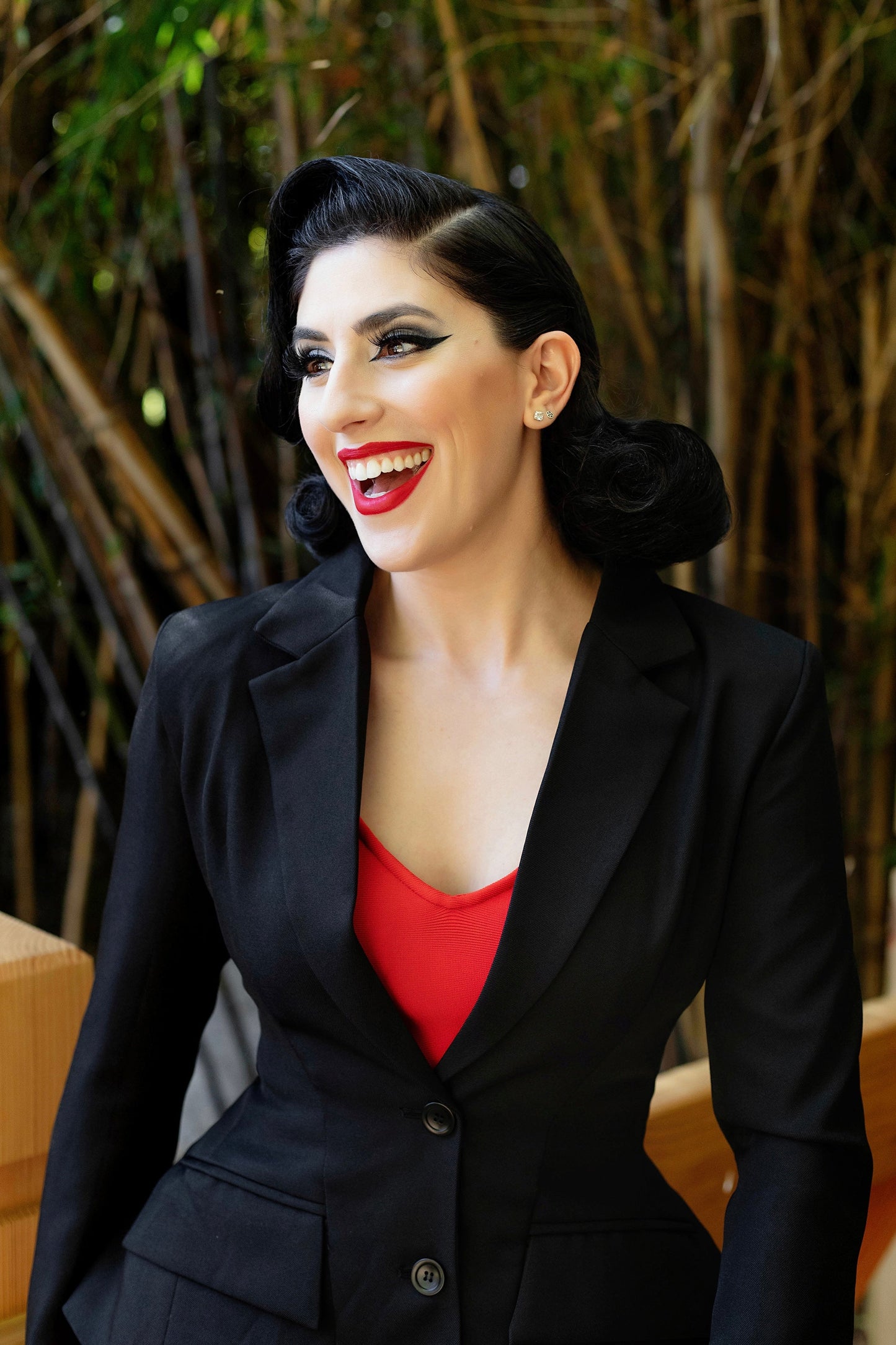 Dita Rhinestone Blazer