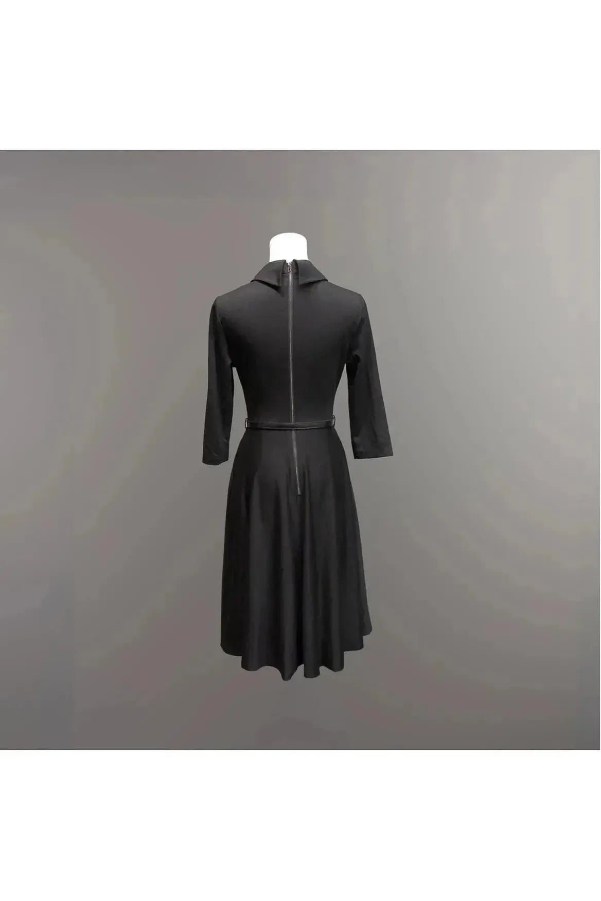 Faux Tie Fit and Flare Lace Halloween Dress