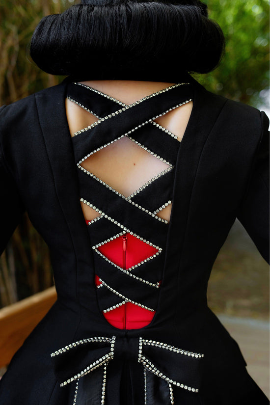 Dita Rhinestone Blazer