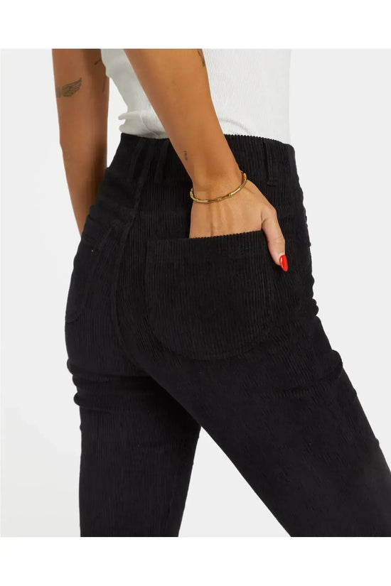 Black Corduroy 70's Bell Bottom Pants