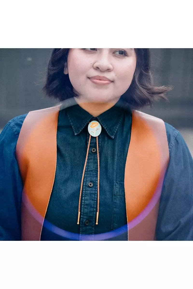 Poppy Bolo Tie with Natelle Quek