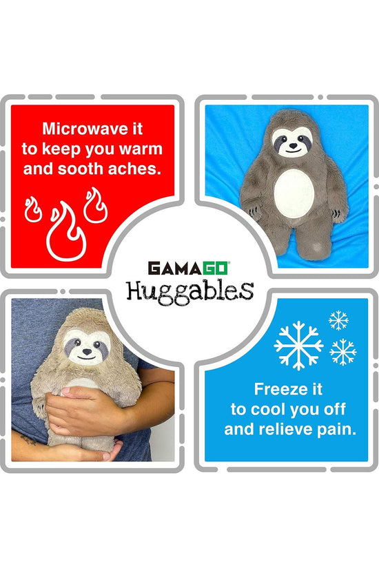 Adorable Heatable Huggable Furry Sloth