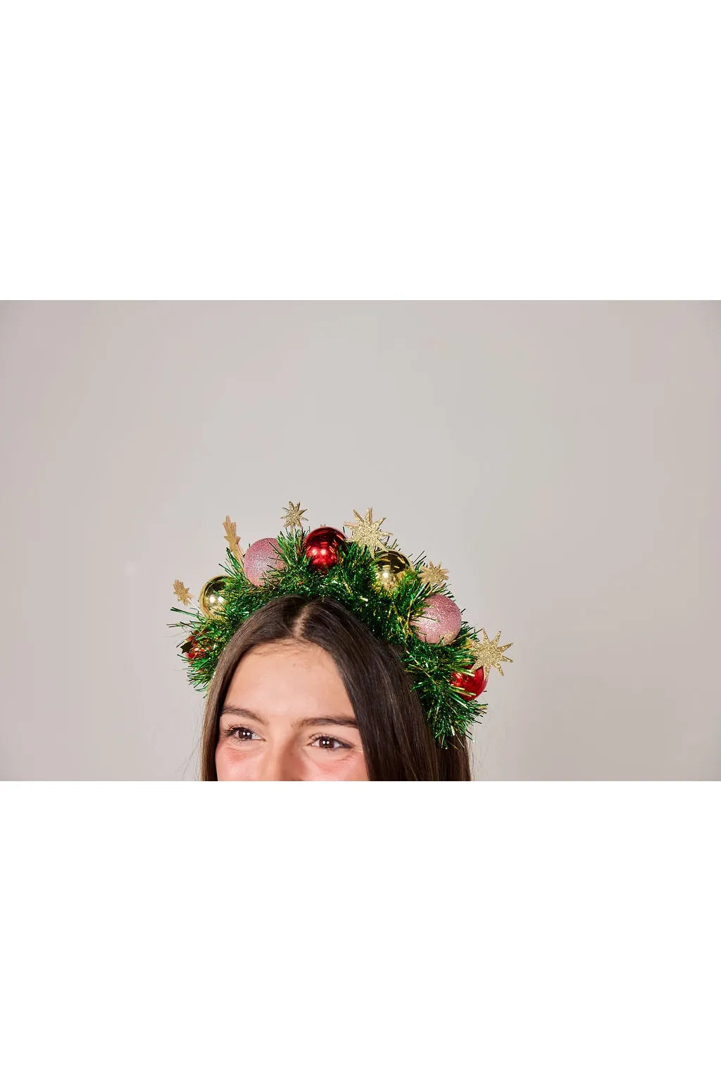 Deck the Halls Wreath Novelty Headband