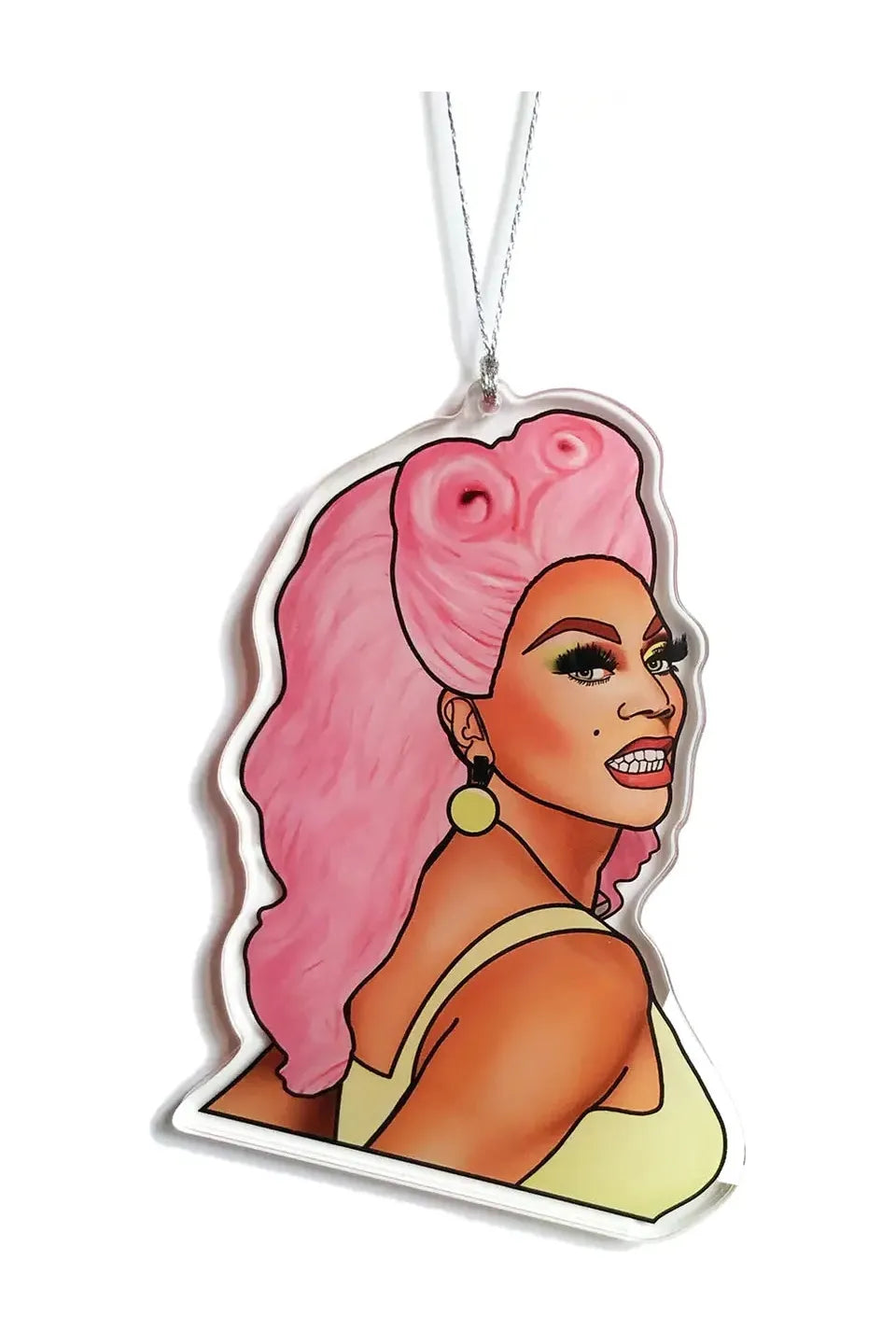 Rupaul Drag Queen Christmas Ornament