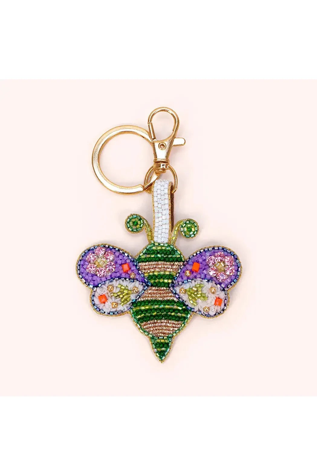 Dazzling Beaded Key Rings & Bag Charm