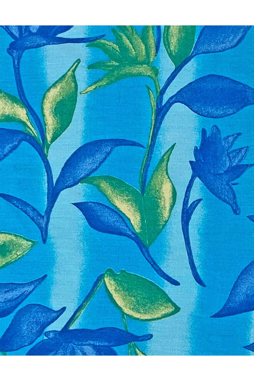 Blue Lagoon Mandarin Collar Tea Timer Top