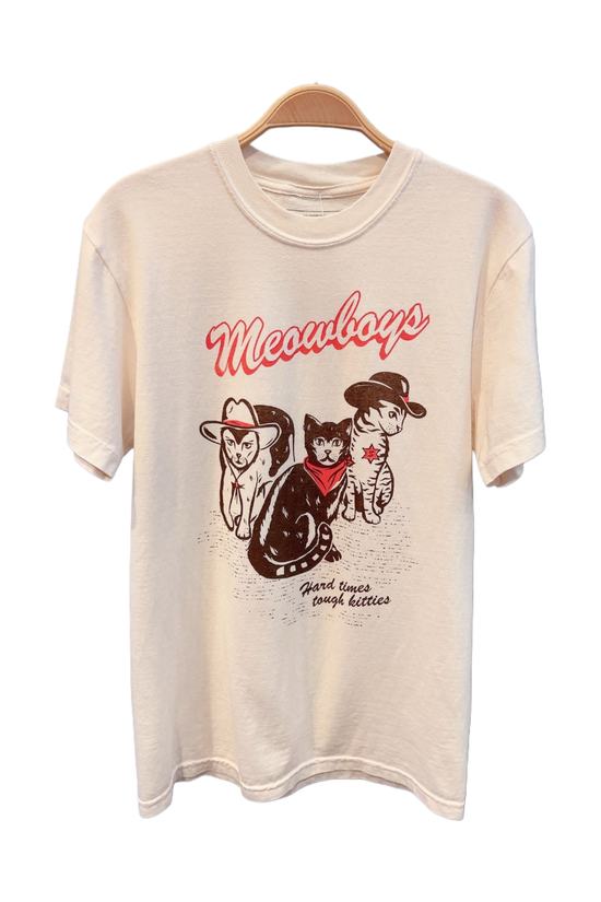 Meowboys Western Unisex Tee