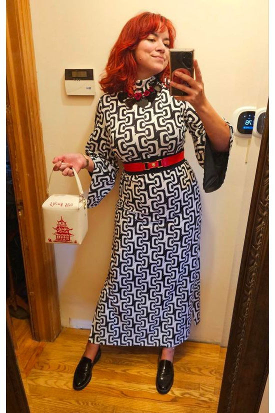 *SALE* Mod About You 60's Designer Mid Century Dress
