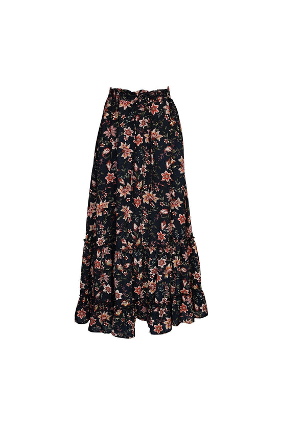 Liberty Flower Maxi-Skirt
