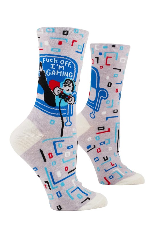 Fuck Off, I'm Gaming Women's Socks