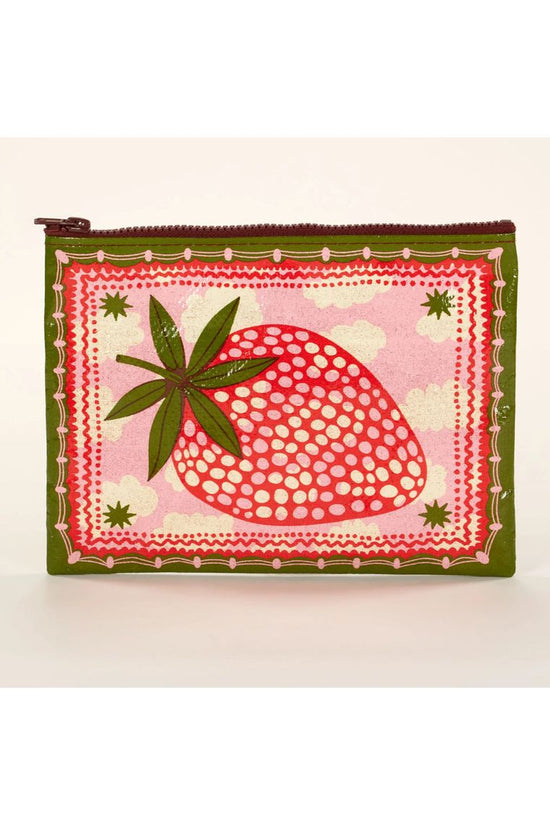 Strawberry Clouds Zipper Pouch