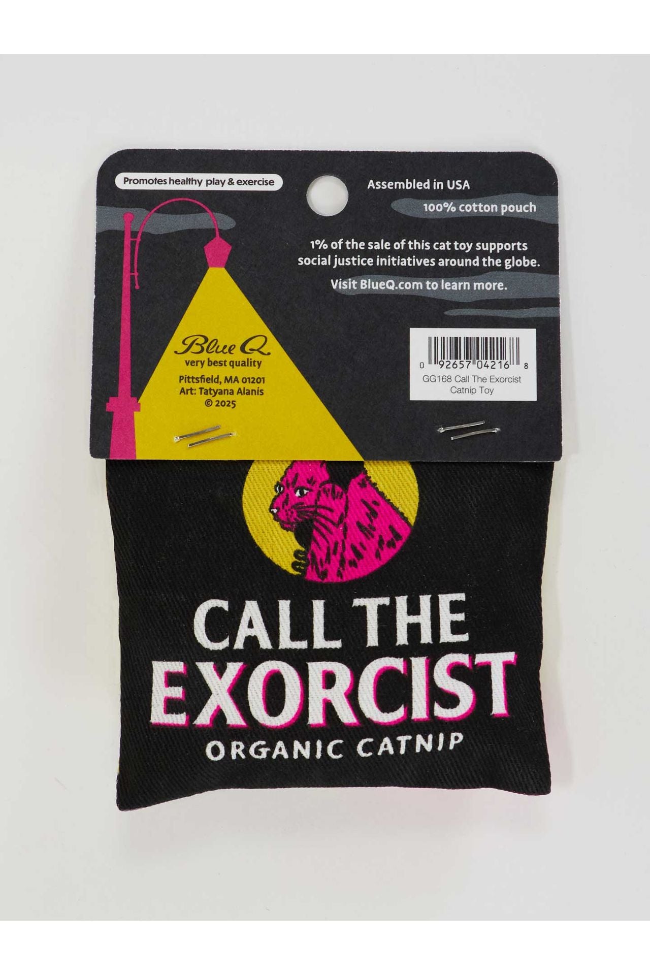 Call The Exorcist Catnip Cat Toy