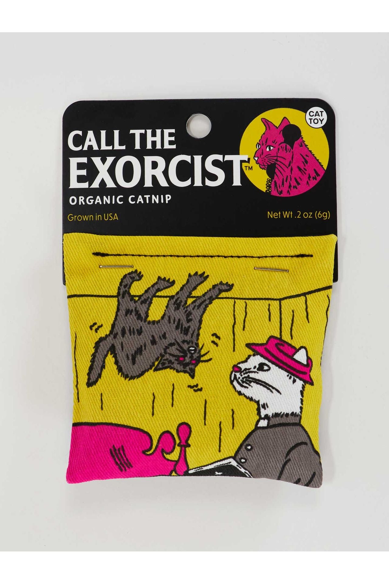 Call The Exorcist Catnip Cat Toy