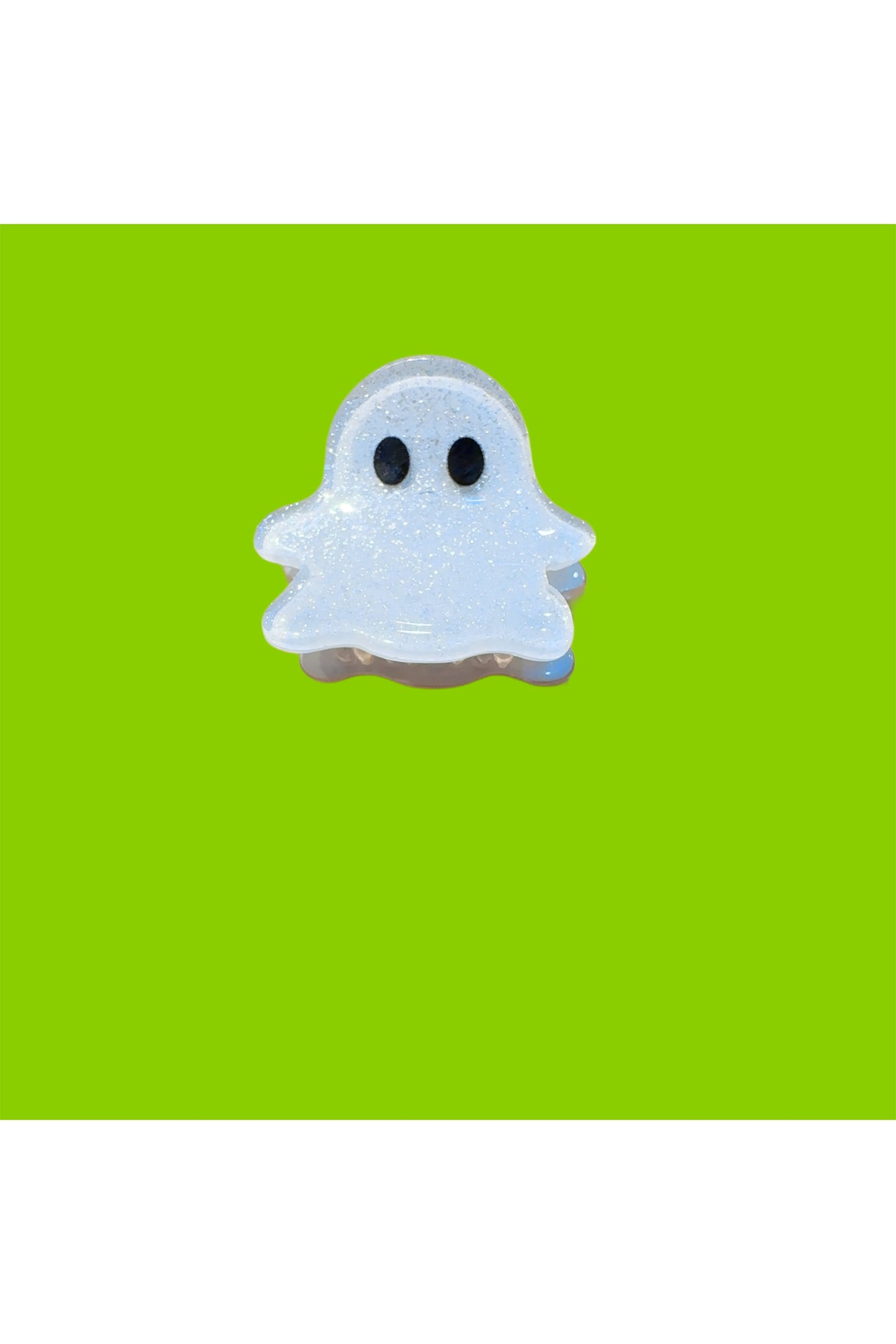 Hey Boo! Ghost Mini Halloween Hair Clip