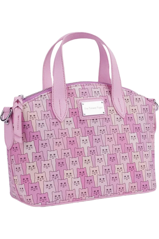Happy Cat Pink Handbag