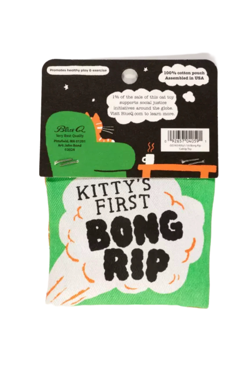Kitty's First Bong Rip Catnip Cat Toy