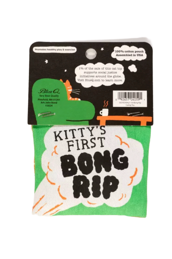 Kitty's First Bong Rip Catnip Cat Toy