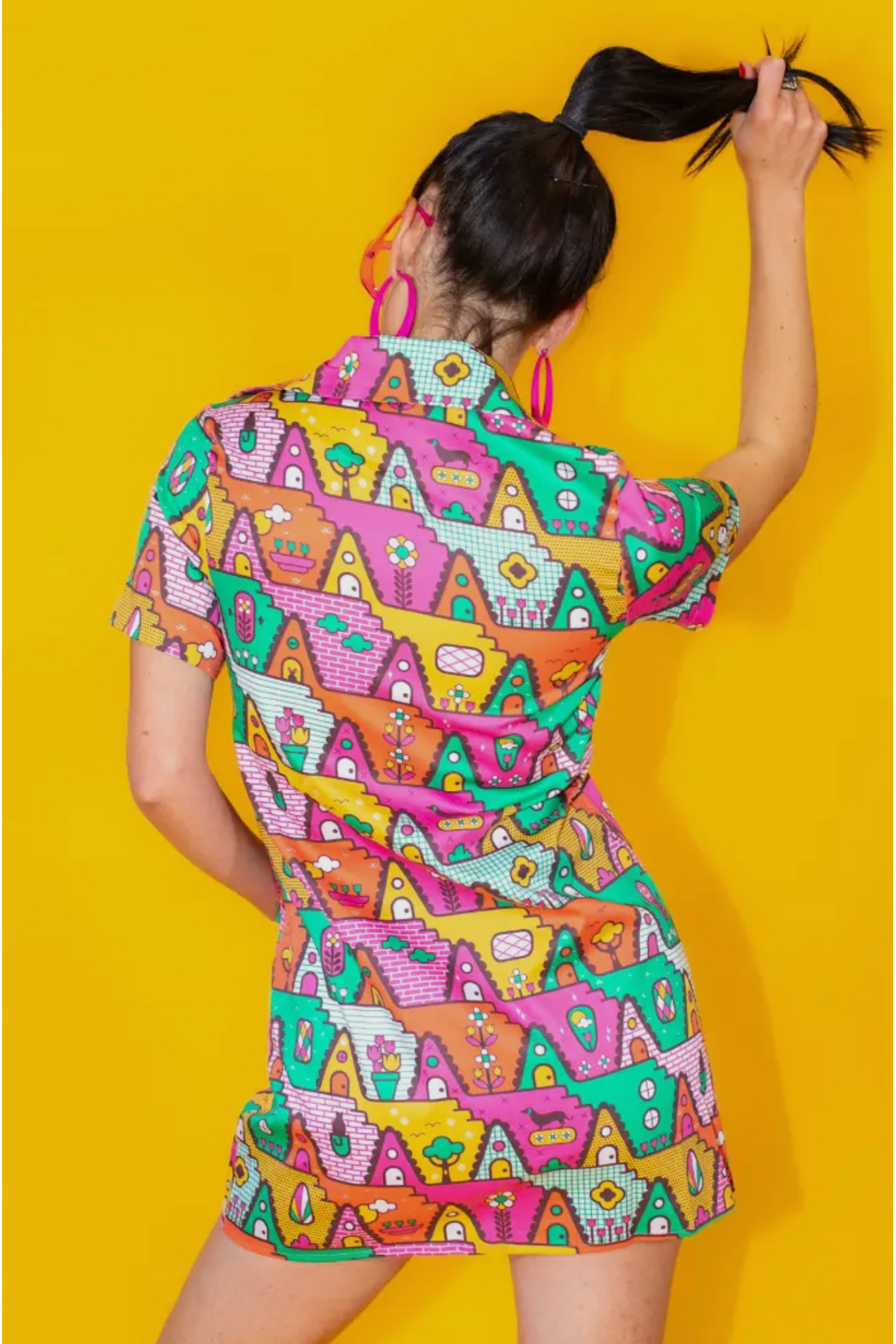8-Bit Mini Dress
