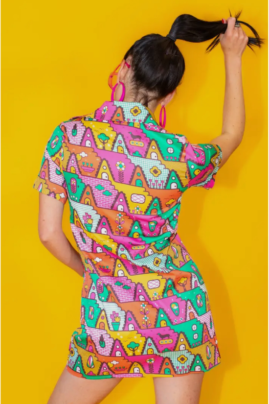 8-Bit Mini Dress