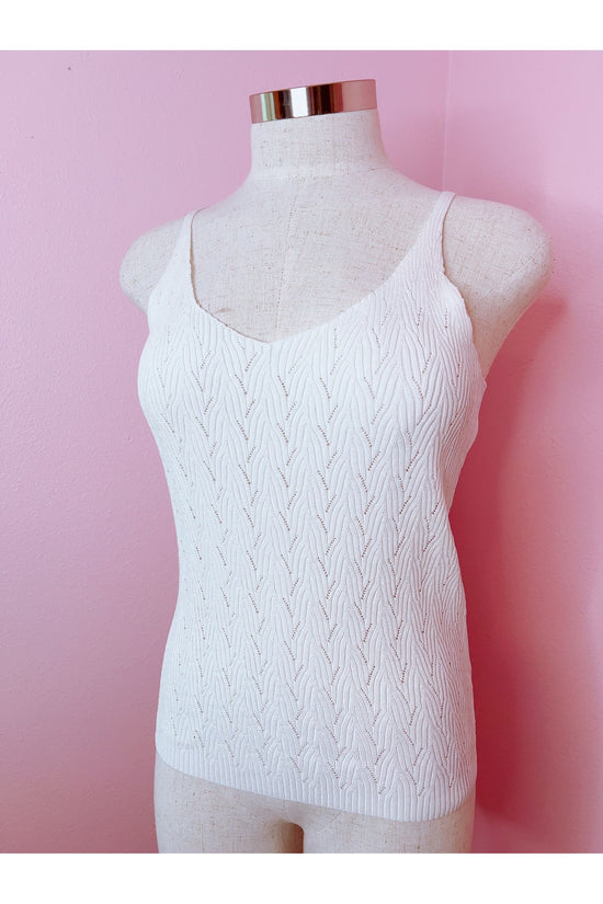 Whispering Lily Knit Tank Top