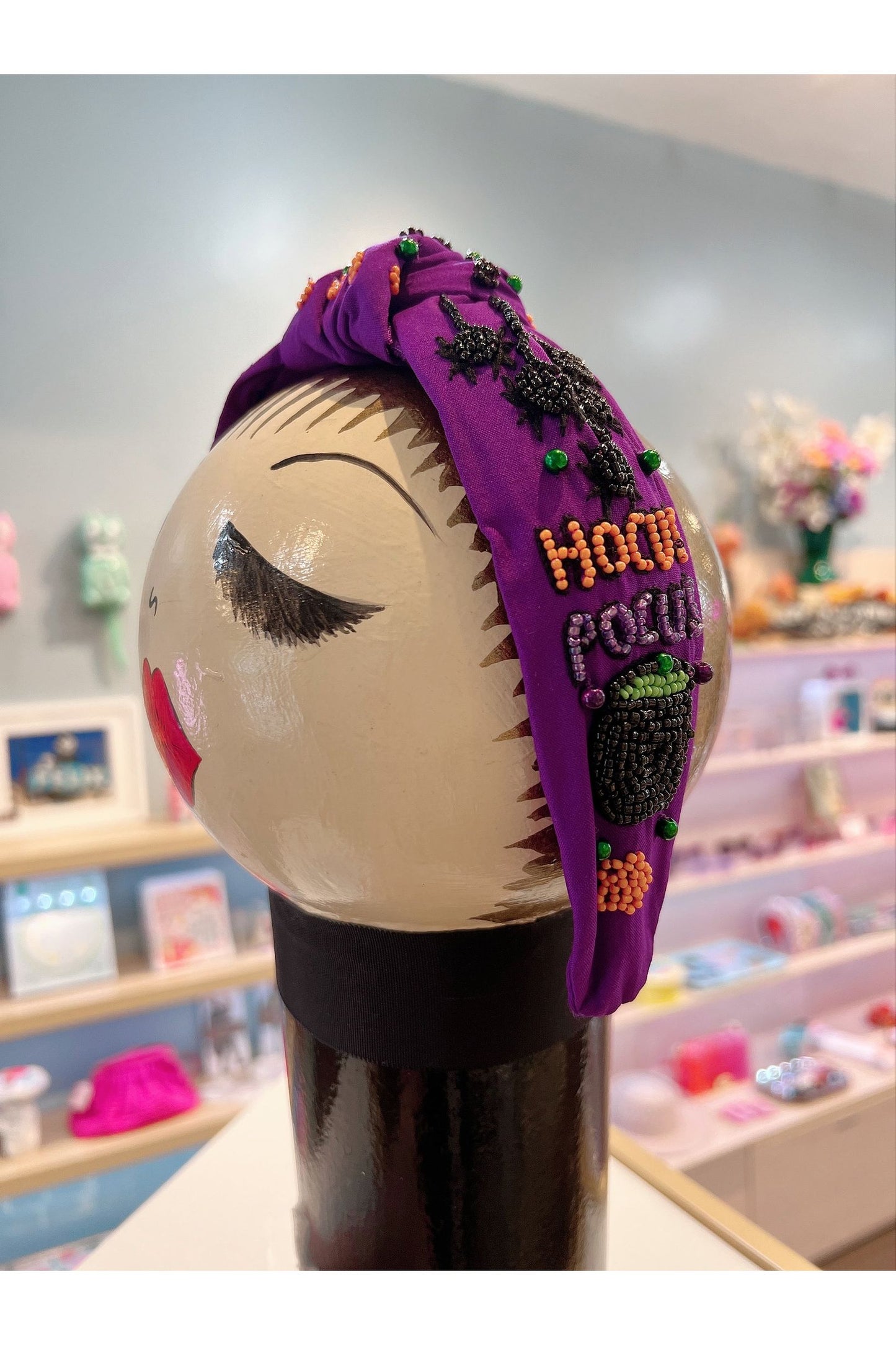 Hocus Pocus Beaded Knot Headband